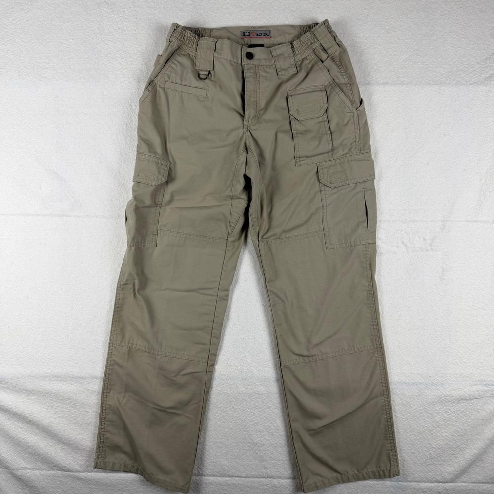 5.11 Tactical Women's Khaki Ripstop Cargo Pants Size 4 Regular Tan Utility Work